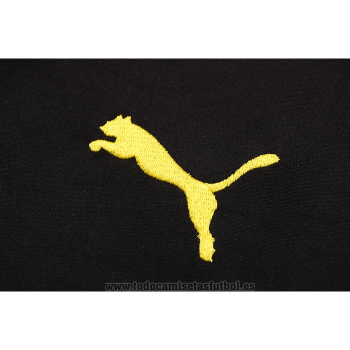 Camiseta Polo del Borussia Dortmund 2022-2023 Negro y Amarillo
